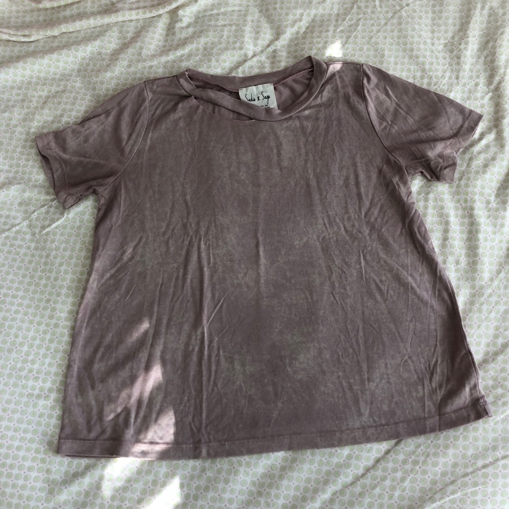 Sadie & Sage Distressed T-shirt